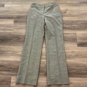 Anne Taylor Grey Plaid Slacks